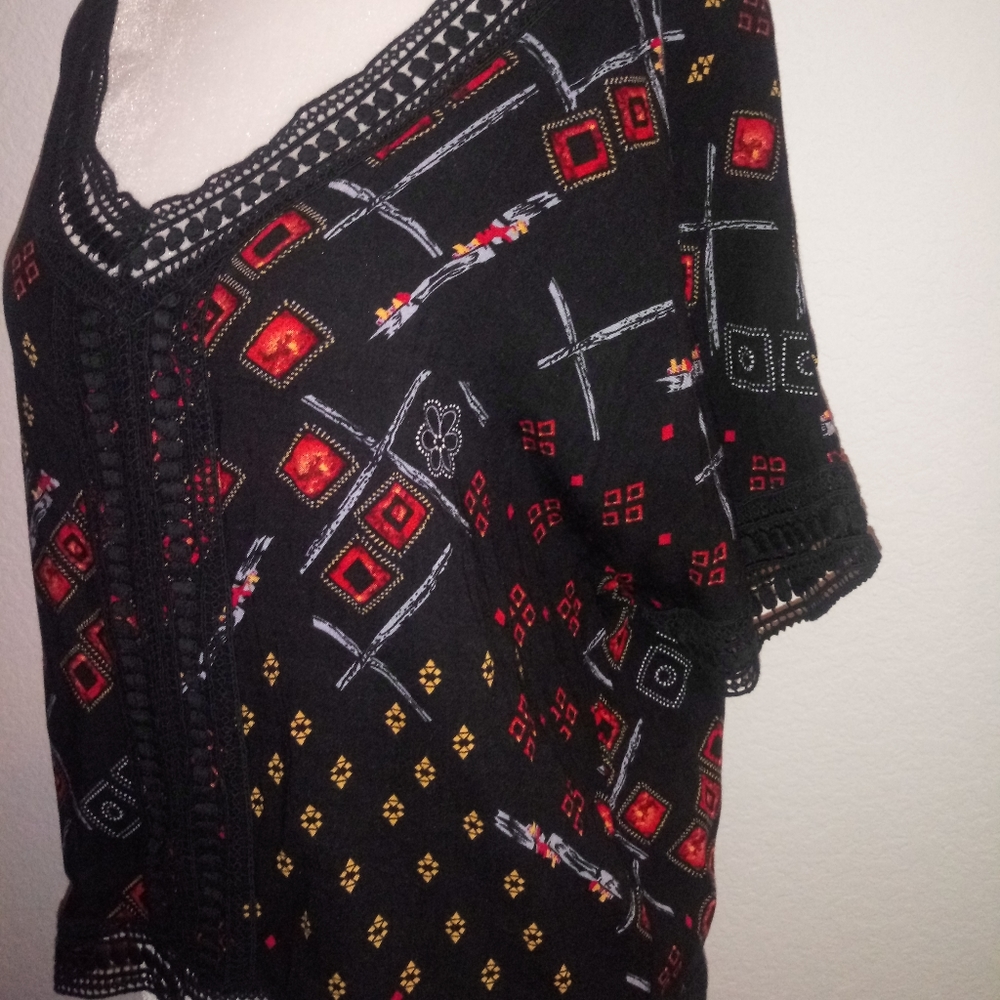 Southwest Versatile top w/ back tie S